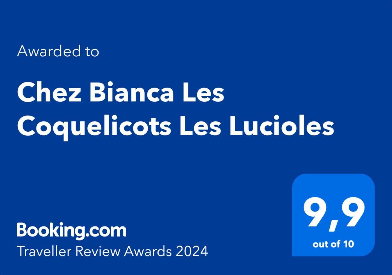 멍똥 Chez Bianca Les Coquelicots Les Lucioles 아파트 외부 사진